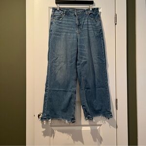 American Eagle Outfitters Super High Rise Baggy Jeans